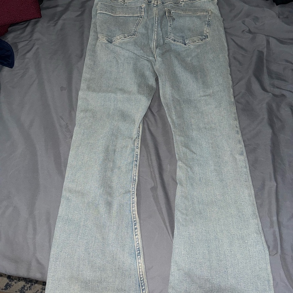 FP Movement by Free People Light Blue Flare Jeans